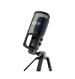 Røde NT-USB+ med popfilter og bordstativ.