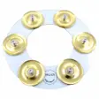 Search 6 JM Brass med seks messingfargede bjeller rundt en ring