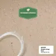 Klare nylonstrenger fra Wooden Strings UKU022 på papirbakgrunn med tykkelsene 022, 028, 032 og 022