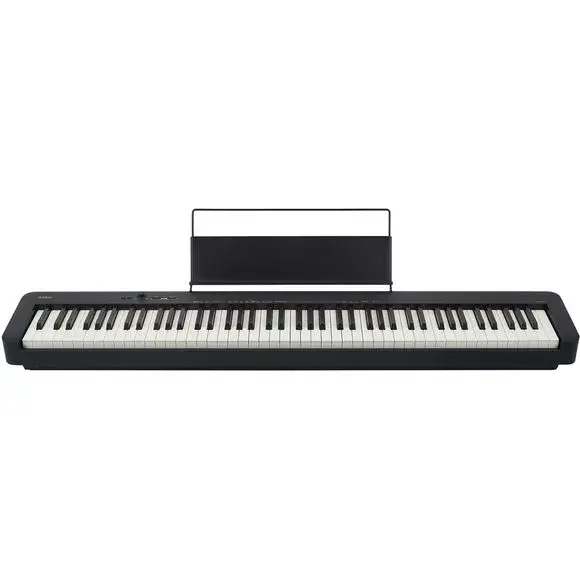 Casio CDP-S110 digitalpiano med svart kabinett og klaviatur
