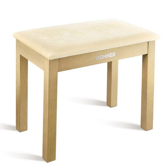 Donner Bench pianokrakk beige produktbilde