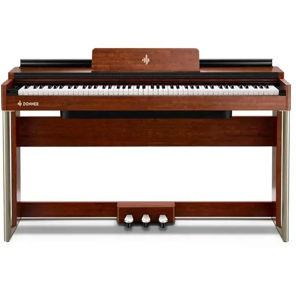Donner DDP-200 digitalpiano med understell og tre pedaler