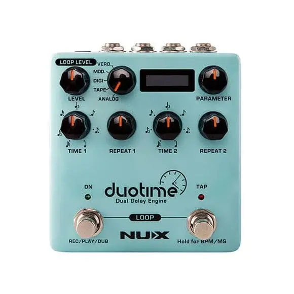 Nux NDD-6 Duotime gitar-effekt-pedal produktbilde